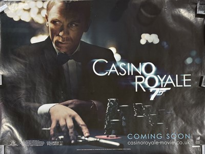 Lot 67 - A 'Casino Royale' 'coming soon' movie poster,...