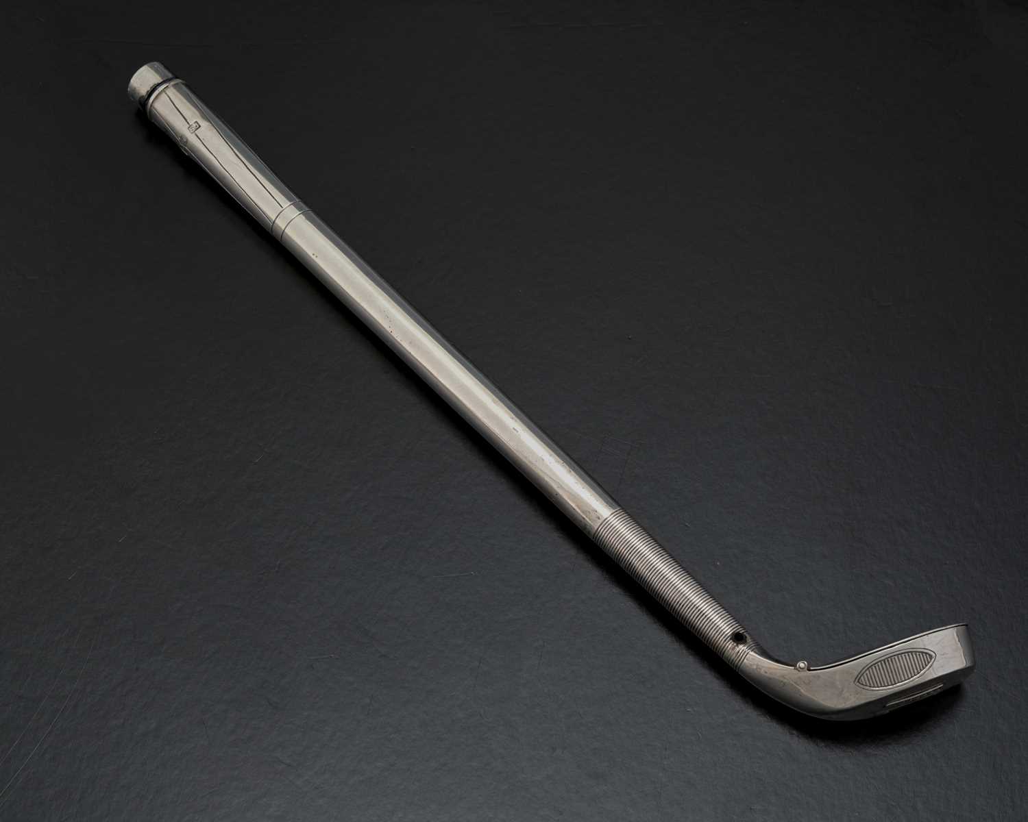 Lot 48 - A Victorian novelty silver golf club...