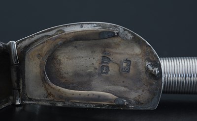 Lot 48 - A Victorian novelty silver golf club...