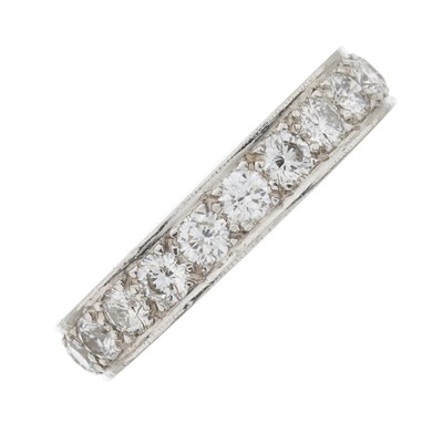 Lot 57 - Graff, a brilliant-cut diamond full eternity ring