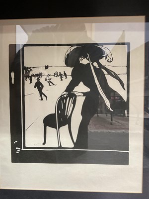 Lot 317 - William Nicholson, 'December Skating', print...