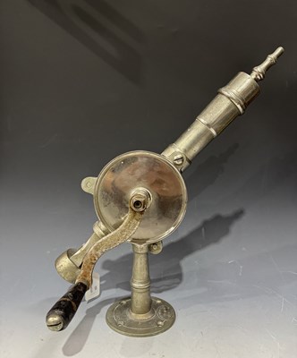 Lot 175 - A chrome table-mounted 'Eclipse' bar corkscrew,...