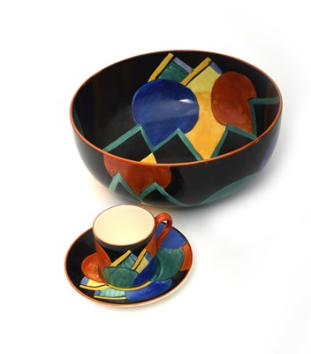 Lot 92 - 'Moon and Mountain' a Gray's Pottery bowl...