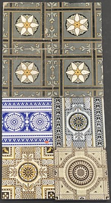 Lot 153 - Christopher Dresser for Minton, eight various...