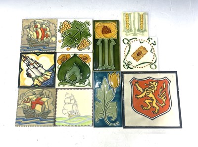 Lot 58 - Pilkington, a collection of tubelined and dust...