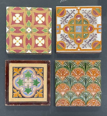 Lot 146 - Maw and Co., a group of Gothic Revival relief...