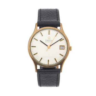 Lot 224 - Omega, a 9ct gold wrist watch