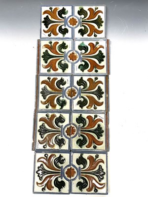 Lot 121 - A collection of Victorian relief moulded...