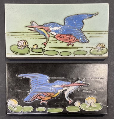 Lot 254 - Maw and Co., two Art Deco tubelined Kingfisher...