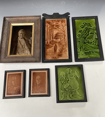 Lot 279 - Sherwin and Cotton, an Emaux Ombrants tile of...