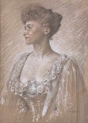 Lot 314 - Sir Edward John Poynter (British, 1836-1919),...