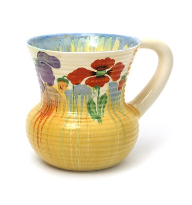 Lot 758 - 'Delecia Poppy' a Clarice Cliff Bizarre single-...