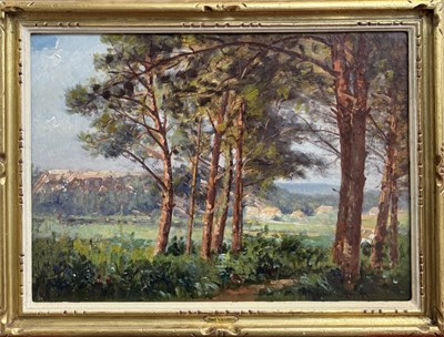 Lot 392 - Paul Felix Vallois (French, 1845-1906), view...