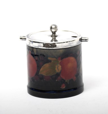 Lot 680 - 'Pomegranate' a Moorcroft Pottery preserve pot...