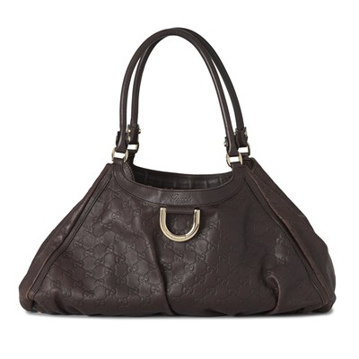 Lot 350 - Gucci, a Guccissima Abbey D-Ring hobo handbag.