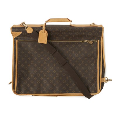 Lot 424 - Louis Vuitton, a monogram Bandouliere garment bag.