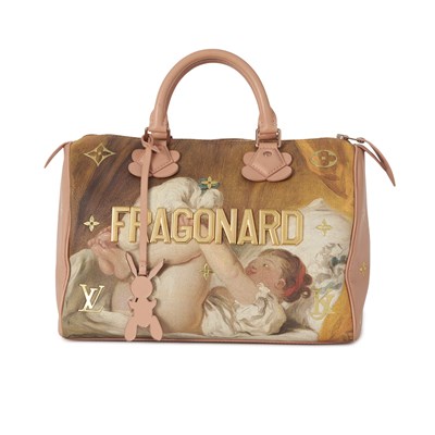 Lot 408 - Louis Vuitton x Jeff Koons, a Fragonard Speedy 30 handbag.