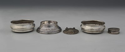 Lot 99 - A group of twentieth-century hallmarked silver,...