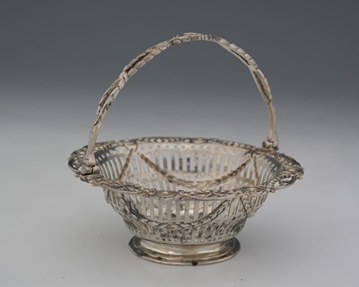 Lot 111 - A George III cast silver Neoclassical...