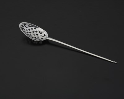 Lot 143 - An eighteenth-century English silver mote...
