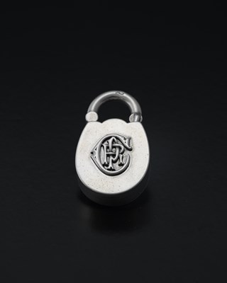 Lot 259 - A Victorian novelty silver locket formed as a...