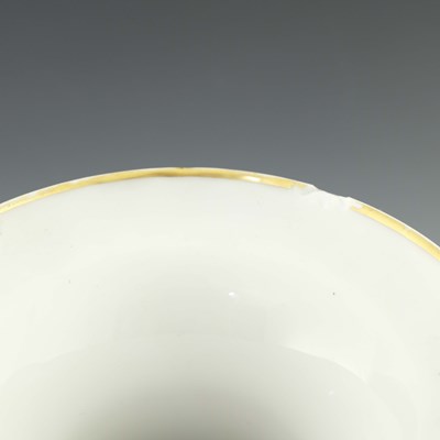 Lot 859 - A large pair of Limoges porcelain vases,...