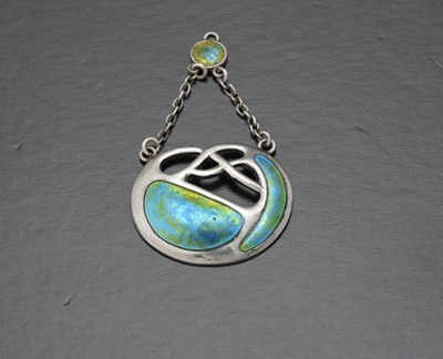 Lot 51A - Charles Horner, an Arts and Crafts silver and...