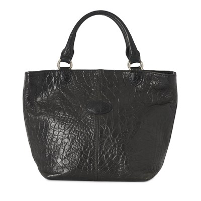 Lot 468 - Mulberry, a vintage embossed leather handbag.