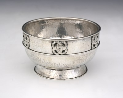 Lot 115 - An Arts and Crafts silver bowl, Amy Sandheim,...
