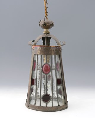 Lot 157 - A Glasgow School, Arts and Crafts copper and...