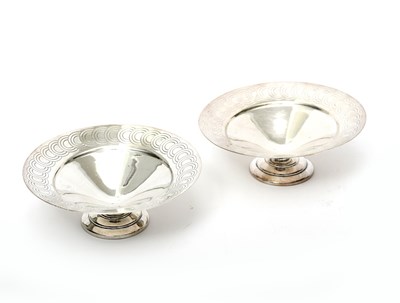 Lot 197 - A pair of Mappin & Webb electroplated metal...