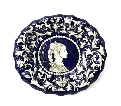 Lot 169 - An Franceschini Pesaro Italian tin-glaze...