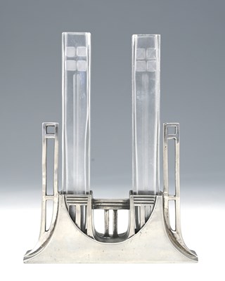Lot 145 - WMF, a Jugendstil silver plated and glass...