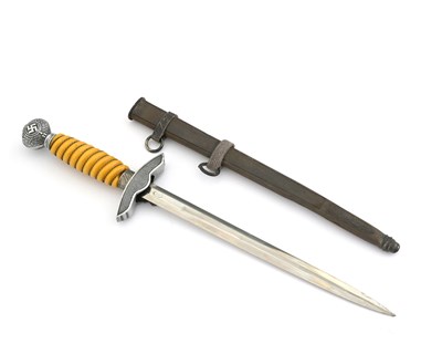 Lot 240 - A German Third Reich Luftwaffe dagger, 2nd...