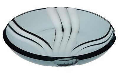 Lot 586 - Elis Bergh for Kosta, an Art Deco cut glass...