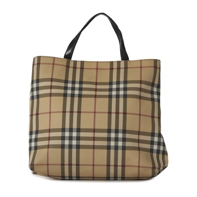 Lot 301 - Burberry, a Nova Check tote bag.