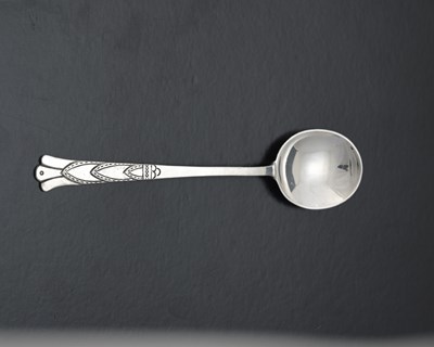 Lot 70 - Liberty, a George VI silver Arts and Crafts...