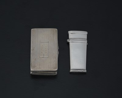 Lot 56 - A George IV silver snuff box, by Thomas Shaw,...