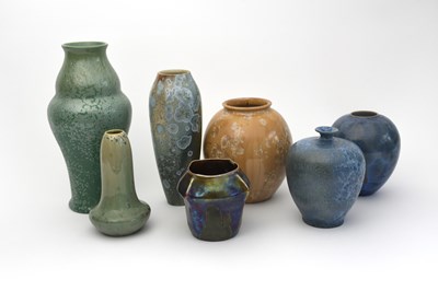 Lot 643 - A Continental Art Nouveau pottery vase...