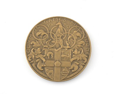 Lot 244 - Melbourne 1956 Olympic Games bronze...