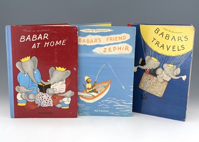 Lot 258 - de Brunhoff, Jean, Babar's Travels, 1935,...