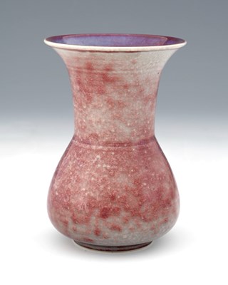 Lot 744 - Ruskin Pottery, a High Fired vase, 1925,...