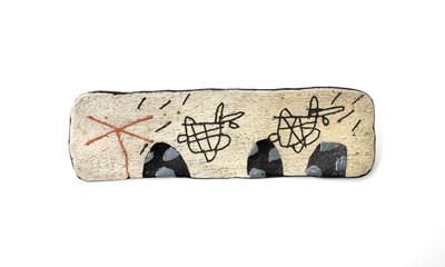 Lot 400 - John Maltby (1936-2020) Footed dish stoneware,...