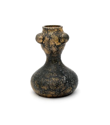 Lot 272 - A Sunflower Pottery crackled lustre vase...