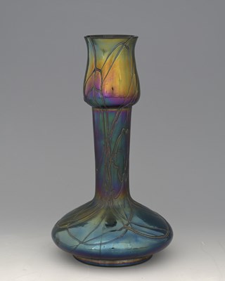 Lot 559 - Pallme Konig, a Secessionist iridescent glass...