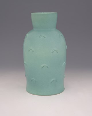 Lot 763 - Susie Cooper, a Studio Range vase, shouldered...
