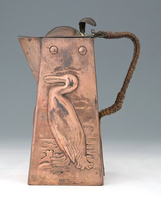 Lot 162 - Newlyn School (attributed), an Arts and Crafts...