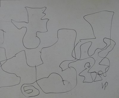 Lot 371 - Victor Pasmore (British, 1908-1998), Linear...