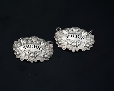 Lot 81 - A pair of nineteenth-century cast 'Flowers of...