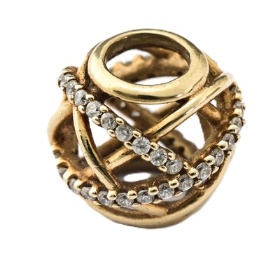 Lot 1 - A 14ct gold Pandora charm